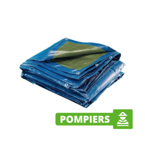 Bâche Pompiers 3x2 m 250 g/m² - Bâche Pompiers