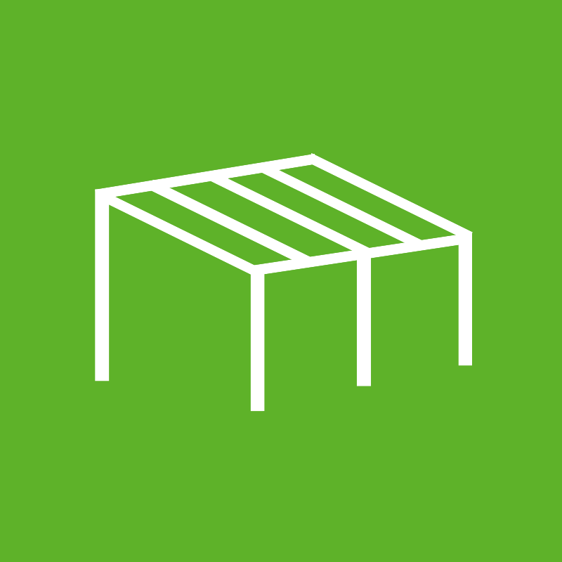 Bâche pergola